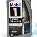 《油工坊》MOBIL 1 EUROPEAN CAR FORMULA 0W40 全合成 機油 SN/CF 美國