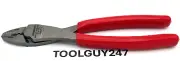 SNAP ON TOOLS Red Soft Grip 9" Wire Terminal Cutter Crimping Plier 29ACF NEW