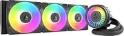 [ARCTIC] Liquid Freezer III Pro 360 A-RGB - AIO CPU Cooler, 3 x 120 mm Water Cooling, 38 mm Radiator, PWM Pump, VRM Fan, AMD AM5/AM4, Intel LGA1851/1700 Contact Frame - Black