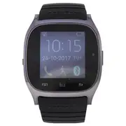 Eclock EK-C1 Montre Connectee Black Silicone Strap Smart Watch by Eclock for Unisex - 1 Pc Watch