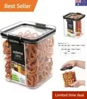 Ultra Tritan Airtight Pantry Storage Container | 920 ml Square Food Storage C...