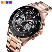 Brand SKMEI Men's Digital Wristwatch Luxury 3 time