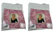 LOT OF 2 Allary White Push Up Pads Bra Enhancers