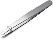 Eyebrow Tweezers,Stainless Steel Eyelash Tweezer for Women - Precision Slant Tip Tweezing Tool for Eyebrows, Chin Hair, and Ingrown Hair