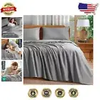 Luxury 100% Egyptian Cotton Sheets Set - 600 Thread Count, Grey, California King