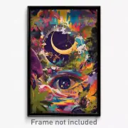 Art Poster - Gorgeous Nest (Psychedelic Trippy Weird 11x17 Print)