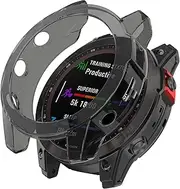 LKDJNC Soft TPU Case For Garmin Fenix 7X 7S 7 5S 5 5X Plus 6S 6 6X Pro Smartwatch Silicone Bumper Frame Shell Cover For Garmin Fenix7