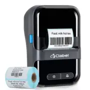 Label Maker Barcode Printer 220B Thermal Bluetooth Mini Label Printer Sticker...