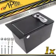 Black Center Console Safe Box/Locking Safe for Toyota Camry 2018 2019 2020 Sedan