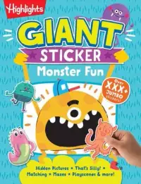 在飛比找博客來優惠-Giant Sticker Monster Fun