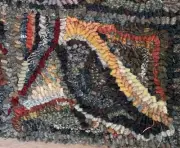 BLACK CROW ~ MY PRIMITIVE THINGS COLLECTION ~ LINEN RUG PATTERN