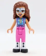 Olivia 41686 Magicial Acrobats Face Paint Friends LEGO® Minifigure Mini Doll