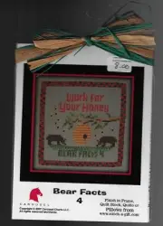 Carousel Charts~ Bear Facts 4- pattern-chart -Work for your Honey
