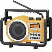 Sangean DAB+ / FM-RDS Utility Tradies Radio in Yellow