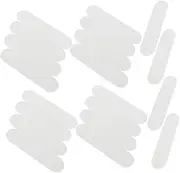 Beatifufu 50pcs Acrylic Nail Display Stand Fake Nail Stands for Art Acrylic Display Rack Salon Accessory