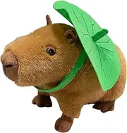 Stuffed Capybara Plush,Cartoon Capybara Figure Doll Kids Favors - Exquisite Sofa Snuggle Toy Kids Hugging Dolls with Ultra Soft Material for Boys Teens Youth
