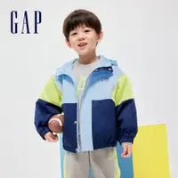 在飛比找蝦皮商城優惠-Gap 幼童裝 Logo連帽外套-淺藍色(890295)