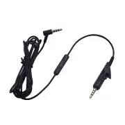3.5mm Audio Earphone Extension Cable w/ Control For Bose QuietComfort QC15 QC2