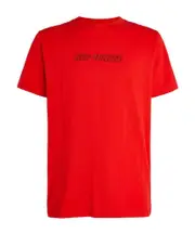 graphic print T-shirt XS Red