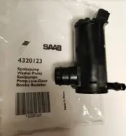 NEW SAAB 900NG 9-3OG AERO rear windscreen wash pump GENUINE ORIGINAL