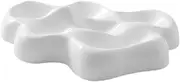STARTIST Wave Jewelry Tray Decorative Dish Valet Tray Vanity Plate Trinket Ring Holder for Candle Party Organizing Phone Housewarming, White