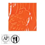 AMACO Gloss Glaze Fire Orange