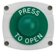 AS10693 - ASEC Surface Mounted Dome Button - `Press To Open`