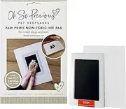 Pet Safe Non-toxic Paw Print Ink Pad Kit - Capture Precious Memories of Your Beloved Pet's Paw Prints, Mess-Free & Easy-to-Use - Ideal for First Prints or Keepsakes