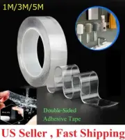 2MM Nano Magic Tape Double Sided Traceless Washable Adhesive Invisible 1M/3M/5M