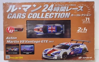 Hachette Le Mans 24 Hours Race Car Collection 1/43 Aston Martin Vantage Minicar