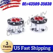 2PCS Manual Wheel Locking Hub 43509-35030 For Toyota Pick Up Truck 4Runner 86-95 (for: Toyota)