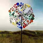 Plow + Hearth 24" Metal Garden Spinner Confetti - New in Box!
