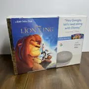 Google Home Mini Disney Bonus 3 Little Golden Books Read Along BRAND NEW Sealed