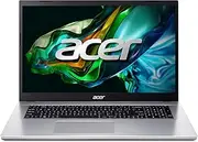[acer] Aspire 3 (A317-54-36NN) Laptop 17.3" FHD Display Intel Core i3-1215U 16 GB RAM 512 GB SSD Intel UHD Graphics Windows 11 QWERTZ Keyboard Silver
