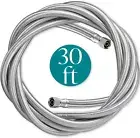Refrigerator Water Line Ice Maker Braided 30 Pex Water Supply Lines Hose Fridge