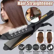 Professional Salon Ceramic Steam Tourmaline Ionic Flat Iron Hair Straightener