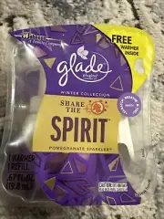 Glade Plugins Winter Collection Pomegranate Sparkler Warmer + Refill NEW