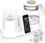 Advwin Baby Bottle Warmer, Baby Bottle Sterilizer and Dryer Portable Baby Formula Machine, Automatic Shut-Off Baby Water Warmer