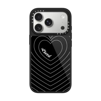 iPhone 17 Pro Glaze Case MagSafe Compatible Loved Phone Case by Quotes by Christie