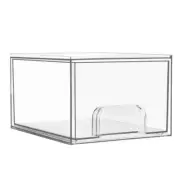 PET Box for Storage Desktops Makeup Case Transparents Storage Rack Perfumes Case