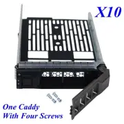 10X For Dell KG1CH 3.5'' Hot Swap Drive Caddy Tray PowerEdge T310 T410 T610 R730