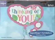 Thinking of You Balloons Super Shape 26" Foil Balloon NEW