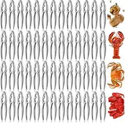 52 Pcs Crab Crackers and Tools, Crab Crackers Sets, Lobster Crackers, Heavy Duty Seafood Cracker Tools, Nut Cracker Set