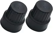 KOMBIUDA 2pcs Bicycle Pedal Extender Impact Protection Spacer for SUV Truck Motorcycle Robust Design User Friendly Installation Modern Appearance Black