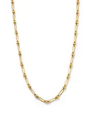 Bloomingdale's Fine Collection Paperclip Link Chain Necklace in 14K Yellow Gold, 18