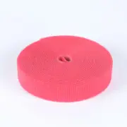 Red Hook & Loop Back To Back Strap Tape Roll Tape 1cm 2cm 3cm 4, 5 Wide x 5m