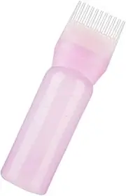 Healvian Hairdressing Hair Applicator Lightener Cleaner Mist Dispenser Spray Syrup Oiling Bottles Dye Sponge Mug Hair Coloring Bottle Applicator Style Applicator Pink