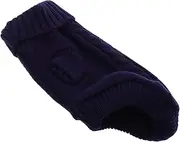 ORFOFE Warmest Dog Sweater Knitted Turtleneck for Small Pups Stylish Pet Clothing