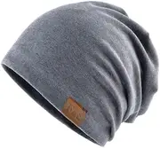 [FFWTPY] Cotton Hat for Women Men Unisex Jersey Lightweight Beanie Hat Slouch Winter Hat Skull Cap Soft Hat for Running Skiing Cycling Climbing Sports Fitness Training Leisure
