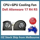 CPU GPU Cooling Fan For Dell Alienware 17 R4 R5 ALW17C-R4 ALW17C-R5 Left +Right